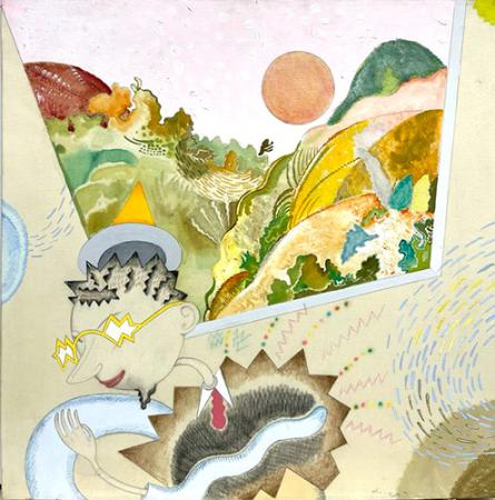 Art work by Luca Alinari La finestra sul surreale - mixed canvas 